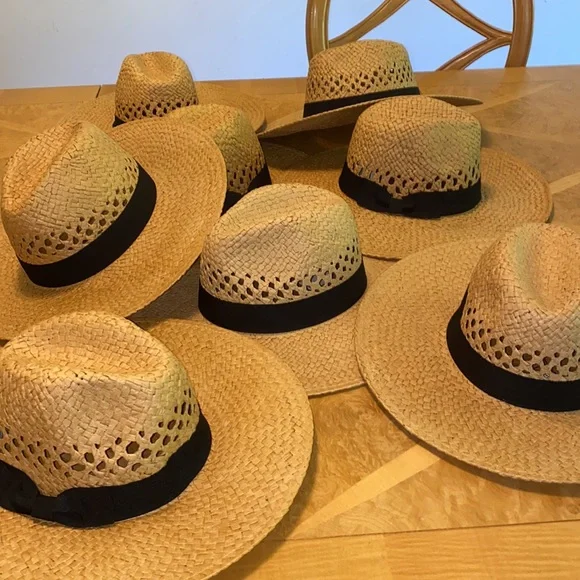 New!! Four Buttons by San Diego Hat Co. Straw Hat O/S - Picture 7 of 7